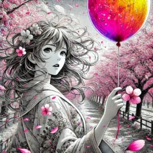 Girl With A Balloon