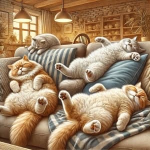 Cats Sleeping