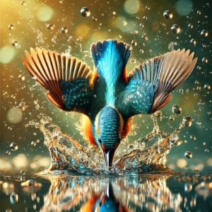 Kingfisher's Dive