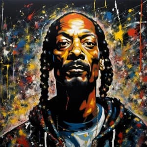 Portrait of Snoop Dogg