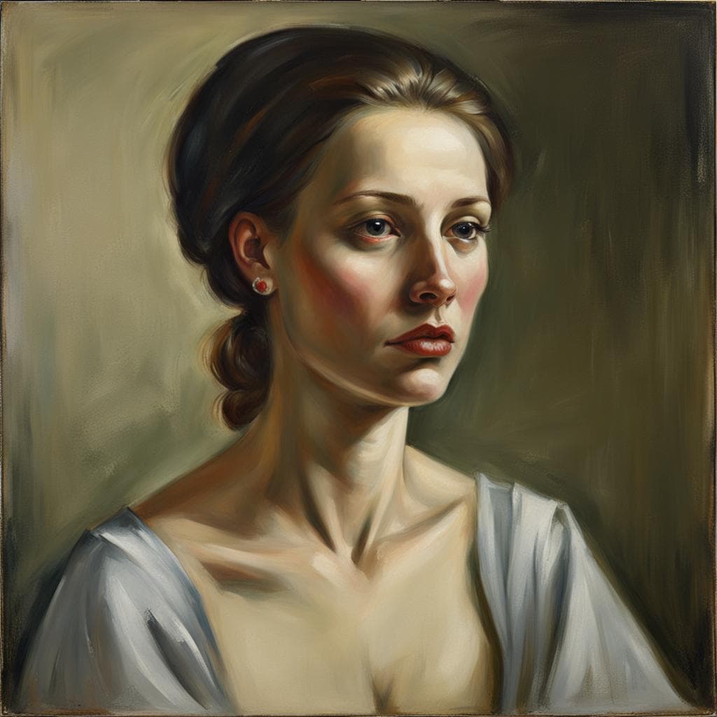 portrait of a woman by Dariusz Majgier