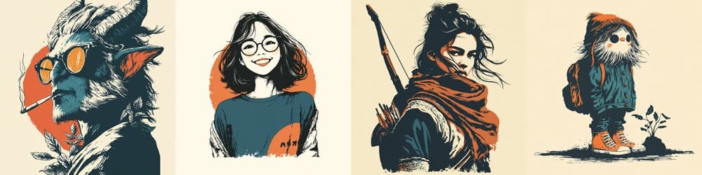 Get Midjourney & Meta AI Character Styles