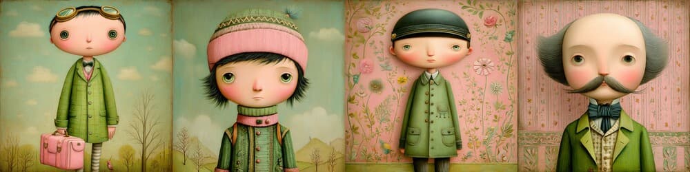 Get Midjourney & Meta AI Character Styles