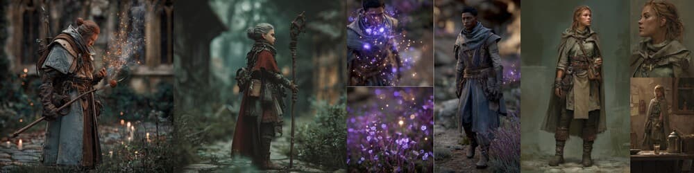 Get Midjourney & Meta AI Character Types