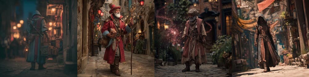 Get Midjourney & Meta AI Character Types